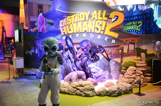 画像ギャラリー No.007のサムネイル画像 / ［TGS2022］“THQ Nordic”ブースレポート。AEWレスラーによるエキシビションマッチや「Destroy All Humans!」の宇宙人が人気