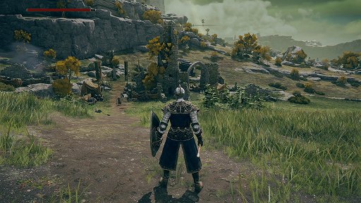 画像ギャラリー No.006のサムネイル画像 / 「ELDEN RING」は,広大なフィールドのどこでも死ねる。ネットワークテスト先行プレイレポート