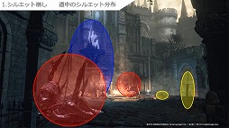 画像ギャラリー No.026のサムネイル画像 / ［CEDEC＋KYUSHU］フロムゲーの硬派な背景やキャラは，どのように作られているのか。グラフィックス制作における実例の数々が紹介された