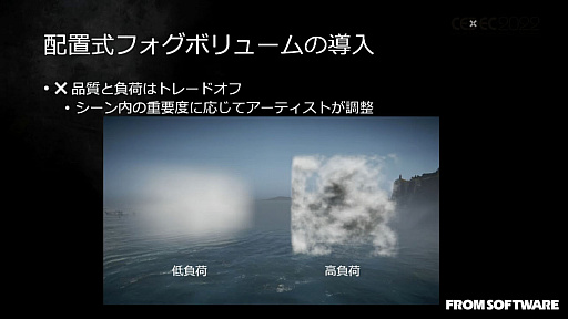 画像ギャラリー No.033のサムネイル画像 / ［CEDEC 2022］「ELDEN RING」の絵画的な空と雲の表現を可能にした技術と，活用事例を紹介したセッションレポート