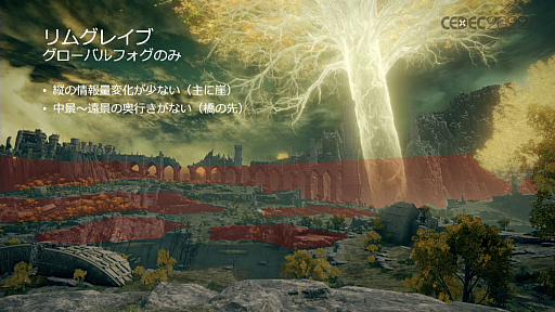 画像ギャラリー No.048のサムネイル画像 / ［CEDEC 2022］「ELDEN RING」の絵画的な空と雲の表現を可能にした技術と，活用事例を紹介したセッションレポート