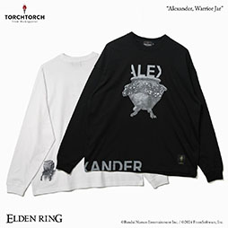 画像ギャラリー No.001のサムネイル画像 / TORCH TORCHの新作Tシャツ「ELDEN RING/ 戦士の壺、アレキサンダー」「Bloodborne/ 教区長エミーリア」，5月3日より渋谷PARCOで先行販売を実施