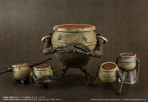 画像ギャラリー No.009のサムネイル画像 / 「ELDEN RING」の壺人がミニフィギュアに。全国のカプセルトイ自動販売機で2024年11月下旬より展開へ。価格は500円