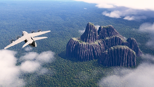 画像ギャラリー No.001のサムネイル画像 / 「Microsoft Flight Simulator」，南米の陸地面積の半分に相当する国家地域を精密化する最新ワールドアップデートをリリース