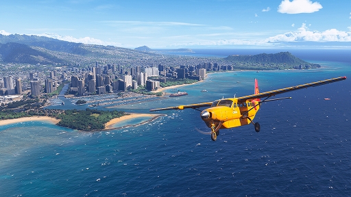 画像ギャラリー No.006のサムネイル画像 / 「Microsoft Flight Simulator」，サンフランシスコ，ホノルルなど米5都市を精密化。「City Update 10: The United States I」配信開始
