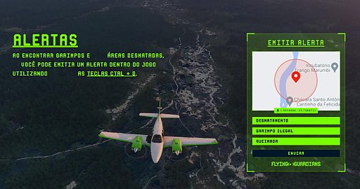 画像ギャラリー No.004のサムネイル画像 / 環境保護団体もゲームショウに。「Microsoft Flight Simulator」をベースに開発したMOD「Flying Guardians」で，Greenpeaceとともに熱帯雨林アマゾンを守る