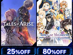 「テイルズ オブ アライズ」「エースコンバット7」などがお買い得。アソビストアgameで最大85％オフのSteamキーセールがスタート