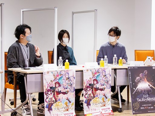 画像ギャラリー No.013のサムネイル画像 / 「テイルズ オブ アライズ」とガストブランドのコラボによる,キャラクターデザイナー4名の座談会をレポート