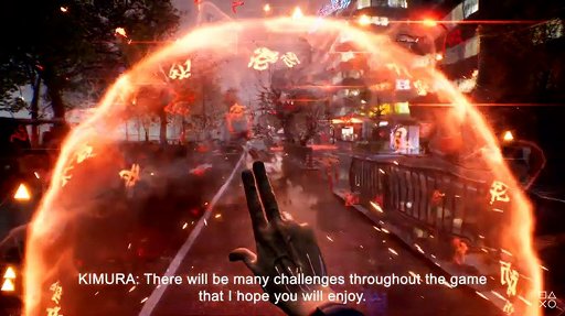 画像ギャラリー No.003のサムネイル画像 / 「Ghostwire: Tokyo」のショウケース番組でプレイシーンが公開に。印を結んで戦うバトル表現が印象的だ