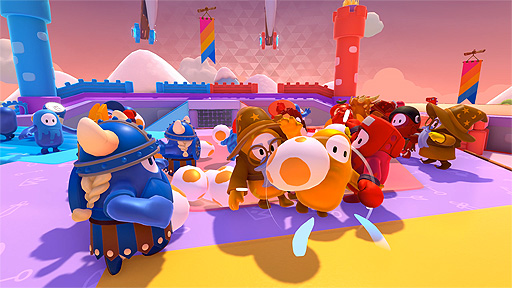 画像ギャラリー No.002のサムネイル画像 / 「Fall Guys」でシーズン2「Medieval knockout」が開幕。中世ヨーロッパをテーマにしたコスチュームや新ステージなどが加わる
