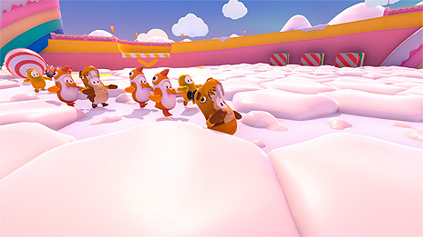 画像ギャラリー No.010のサムネイル画像 / 「Fall Guys」のシーズン3「Winter knockout」が開幕。新システム“クラウンランク”や新衣装，新ステージなどが実装