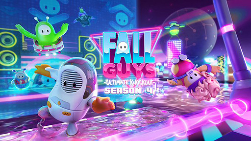 画像ギャラリー No.002のサムネイル画像 / 「Fall Guys」シーズン4では7種のステージが実装へ。その一つ“Skyline Stumble”の雰囲気が分かるティザー映像が公開