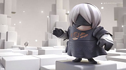 画像ギャラリー No.004のサムネイル画像 / 「Fall Guys」で「NieR：Automata」コラボが6月18日にスタート。Fall Guyが2Bの衣装を着る