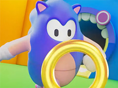 「Fall Guys」，新たな“ソニック”コラボを8月15日まで実施中。新ステージ“ジェリービーンズヒルゾーン”や新衣装などが登場