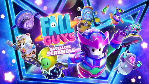 画像ギャラリー No.001のサムネイル画像 / 「Fall Guys」，Free-to-Play シーズン2“衛星スクランブル”は9月15日に開始。見習い宇宙飛行士たちが銀河で新たなフロンティアを目指す