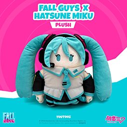 画像ギャラリー No.001のサムネイル画像 / 「Fall Guys」，初音ミクと「Among Us」スキンのぬいぐるみがyoutoozオンラインショップに登場