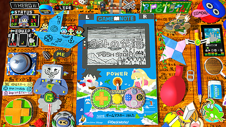 画像ギャラリー No.004のサムネイル画像 / 手作りノートADVこと「RPGタイム!〜ライトの伝説〜」は3月10日配信開始。放課後の教室で,少年“ケンタくん”が作った大作RPGを遊ぶ