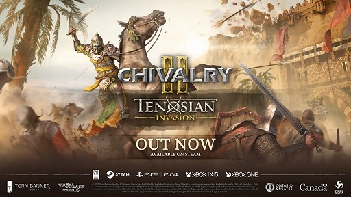 画像ギャラリー No.006のサムネイル画像 / 「Chivalry 2」最新アップデート“Tenosian Invasion”の紹介トレイラーが公開に。Steam版の配信を記念した40%オフセールも開催中