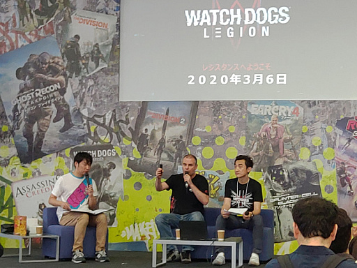 画像ギャラリー No.002のサムネイル画像 / 「ウォッチドッグス レギオン」をホッキング氏が紹介したUBIDAY2019ステージをレポート。「アサクリ シンジケート」との関係は？