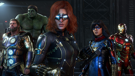 画像ギャラリー No.005のサムネイル画像 / 「Marvel's Avengers」が本日リリース。マーベルヒーロー達の完全オリジナルストーリーが展開する三人称視点アクションADV
