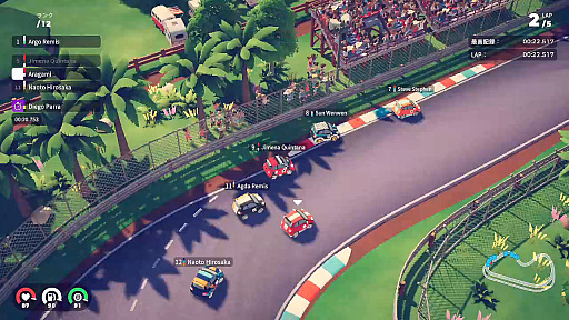 画像ギャラリー No.015のサムネイル画像 / 「Circuit Superstars」日本語版，本日配信。おもちゃのような可愛いビジュアルながら本格的なレース戦略を楽しめるシミュレーションゲーム