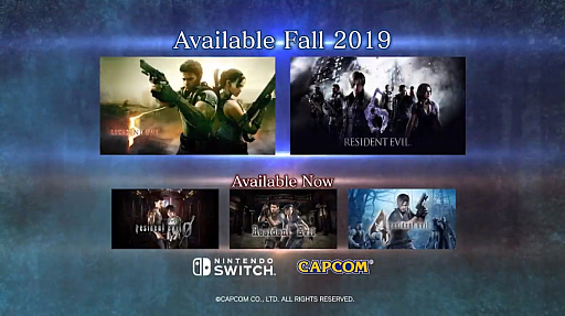 画像ギャラリー No.008のサムネイル画像 / ［E3 2019］「バイオハザード5」「バイオハザード6」のNintendo Switch版が2019年秋にリリース。画面分割Co-opに対応