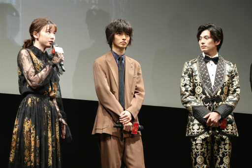 画像ギャラリー No.002のサムネイル画像 / 映画「二ノ国」ジャパンプレミアに山﨑賢人さん,宮野真守さんらキャスト陣が登壇。収録時のエピソードを語った