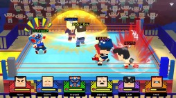 画像ギャラリー No.002のサムネイル画像 / ボクセルアートのキャラによるバトルロイヤル。Switch向けプロレスゲーム「チキチキプロレス大乱闘!!」が6月27日に配信開始