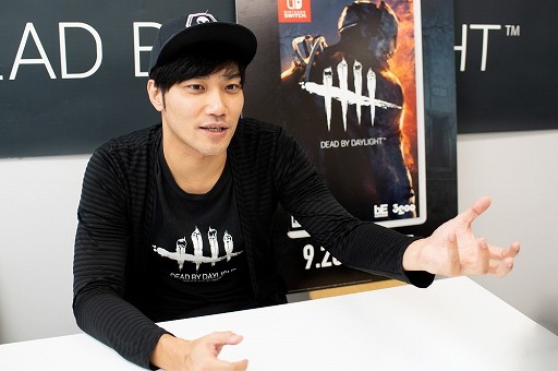 画像ギャラリー No.002のサムネイル画像 / Switch版「Dead by Daylight」で今から遊びはじめる人へ向けて,ランク1の腕前を誇るお笑い芸人伊藤こう大さんからサバイバーのコツを教わってきた