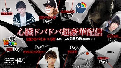 画像ギャラリー No.015のサムネイル画像 / 【PR】キーワードは心臓ドバドバ!「Dead by Daylight Mobile」がゴールデンウィークに巻き起こしたハートビートブームの実態をお届け