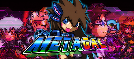 画像ギャラリー No.001のサムネイル画像 / サイボーグ少女を操作して戦うアクションゲーム「METAGAL」の配信が，ニンテンドーeショップで本日スタート
