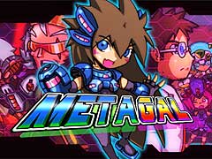 サイボーグ少女を操作して戦うアクションゲーム「METAGAL」の配信が，ニンテンドーeショップで本日スタート