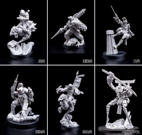 画像ギャラリー No.018のサムネイル画像 / マックスファクトリー×アークライトの新作ミニチュアゲーム「ドラゴンギアス」のクラウドファンディングが本日開始。受付は6月1日まで