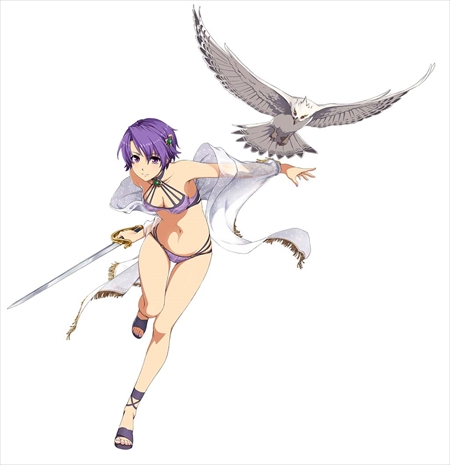 画像ギャラリー No.001のサムネイル画像 / 「英雄伝説 暁の軌跡モバイル」,水着姿の“クローゼ・リンツ”が登場