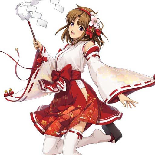 画像ギャラリー No.002のサムネイル画像 / 「英雄伝説 暁の軌跡モバイル」に巫女服姿の「アネラス・エルフィード」が登場