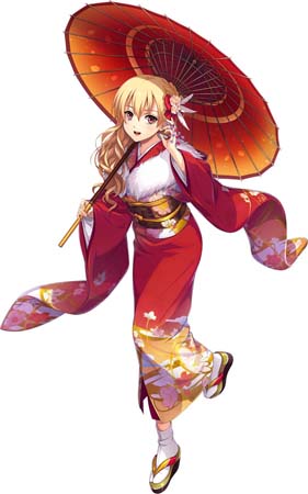 画像ギャラリー No.002のサムネイル画像 / 「英雄伝説 暁の軌跡モバイル」に晴着姿の“アリサ・ラインフォルト”が登場