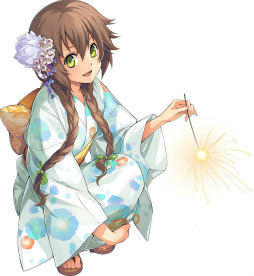 画像ギャラリー No.003のサムネイル画像 / 「英雄伝説 暁の軌跡モバイル」浴衣・トワが復刻ガチャで登場