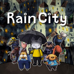 画像ギャラリー No.002のサムネイル画像 / 絵本のようなビジュアルを持つパズルADV「Rain City」，Switch版に続いてPS4版の配信が本日スタート
