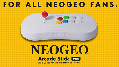 画像ギャラリー No.002のサムネイル画像 / NEOGEO miniやPCで使える「NEOGEO Arcade Stick Pro」の発売が決定。NEOGEOの格闘ゲームを収録しTVなどに接続してのプレイも可能