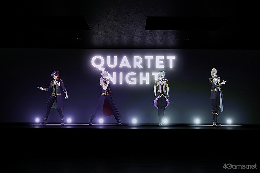 画像ギャラリー No.025のサムネイル画像 / QUARTET NIGHTはそこにいた! 「CG STAR LIVE『QUARTET NIGHT LIKE A GAME』」開催に森久保祥太郎さんもニッコリ! LOVEを感じたメディア先行体験会をレポート
