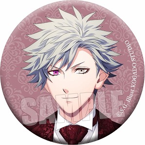 画像ギャラリー No.008のサムネイル画像 / 「うたの☆プリンスさまっ♪」より“黒崎蘭丸”バースデーシャイニングエンブレムブローチセットの受注がスタート