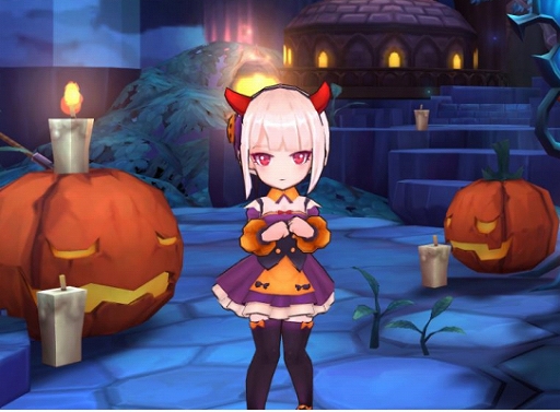 画像ギャラリー No.004のサムネイル画像 / 「MEOW」で,ゲーム内イベント「ハロウィンの灯」が10月24日に開催