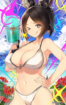 画像ギャラリー No.007のサムネイル画像 / 「うたわれるもの ロストフラグ」，季節限定キャラ “ルルティエ[海鳥の調べ]”が登場。声優サイン色紙が当たるTwitterキャンペーンも
