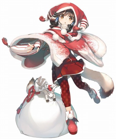 画像ギャラリー No.004のサムネイル画像 / 「うたわれるもの ロストフラグ」,新イベント“聖夜奔走甦れ、さんたさん!”が開催