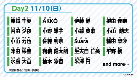 画像ギャラリー No.007のサムネイル画像 / 「大アクアプラス祭 -30th Anniversary-」のキービジュアルと出演キャストの一部を公開。チケット最速先行抽選の受付を開始