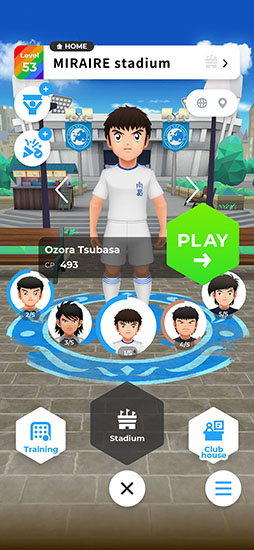 画像ギャラリー No.001のサムネイル画像 / リアルワールドゲーム「TSUBASA+」の国内サービスが本日スタート。キャプテン翼のキャラを仲間にして対戦を楽しもう