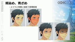 画像ギャラリー No.034のサムネイル画像 / ［CEDEC 2021］「BLUE PROTOCOL」におけるキャラ制作のノウハウ。アニメ手法を取り入れたプレイヤーキャラを手軽に作るためのこだわりとは