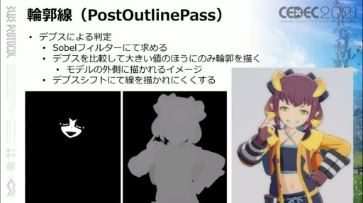画像ギャラリー No.014のサムネイル画像 / ［CEDEC 2021］「BLUE PROTOCOL」のテクニカルディレクターが語る，UE4のアニメ表現。エンジン改造で実現したこだわりの実装とは