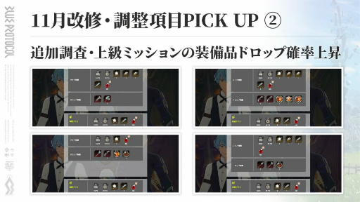 画像ギャラリー No.010のサムネイル画像 /  「ブルプロ通信 #13」発表内容まとめ。11月アプデで実装される新パレットシステムや装備の限界突破，クリスマスガシャなどを紹介