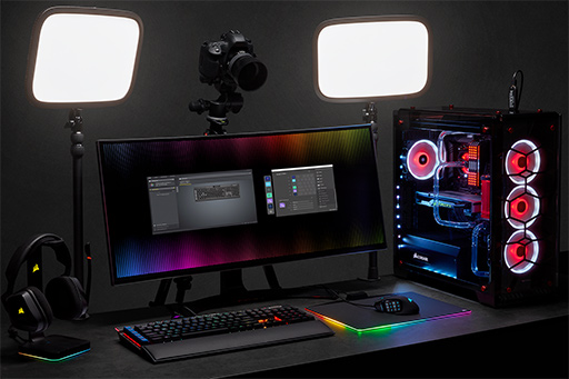 画像ギャラリー No.006のサムネイル画像 / Corsair,4K60pのHDR映像を単体録画できるキャプチャデバイス「4K60 S+」や液冷化したPS4 Pro/Xbox One Sを内蔵するゲームPCを発表